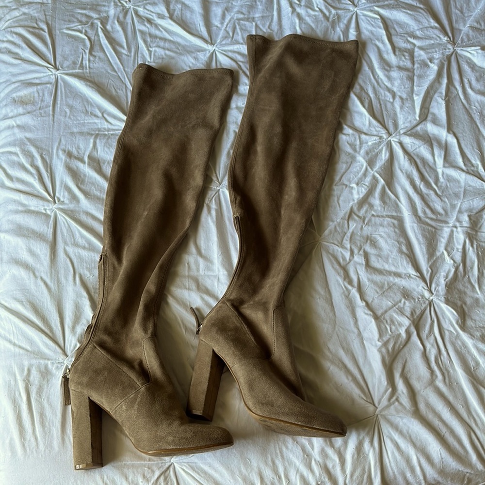 Steve Madden Suede Thigh High Boots